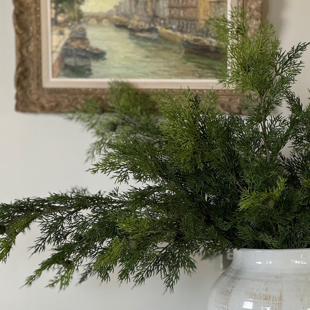 Faux Cypress Branch