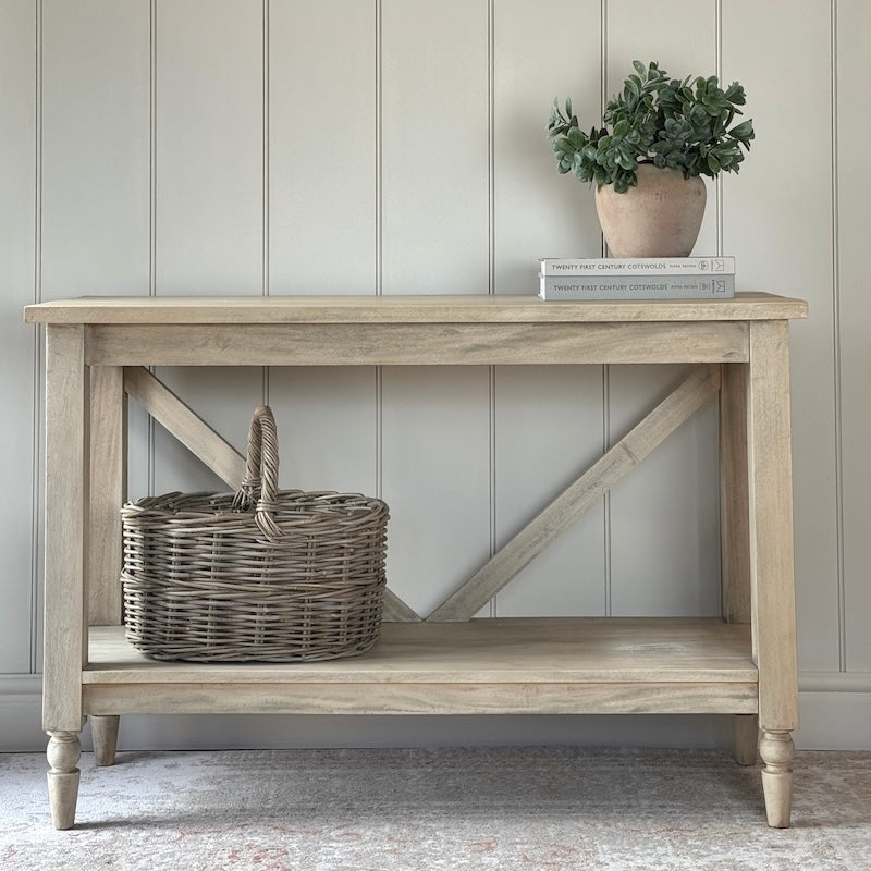 Hoop Handle Straight Sided Oval Basket