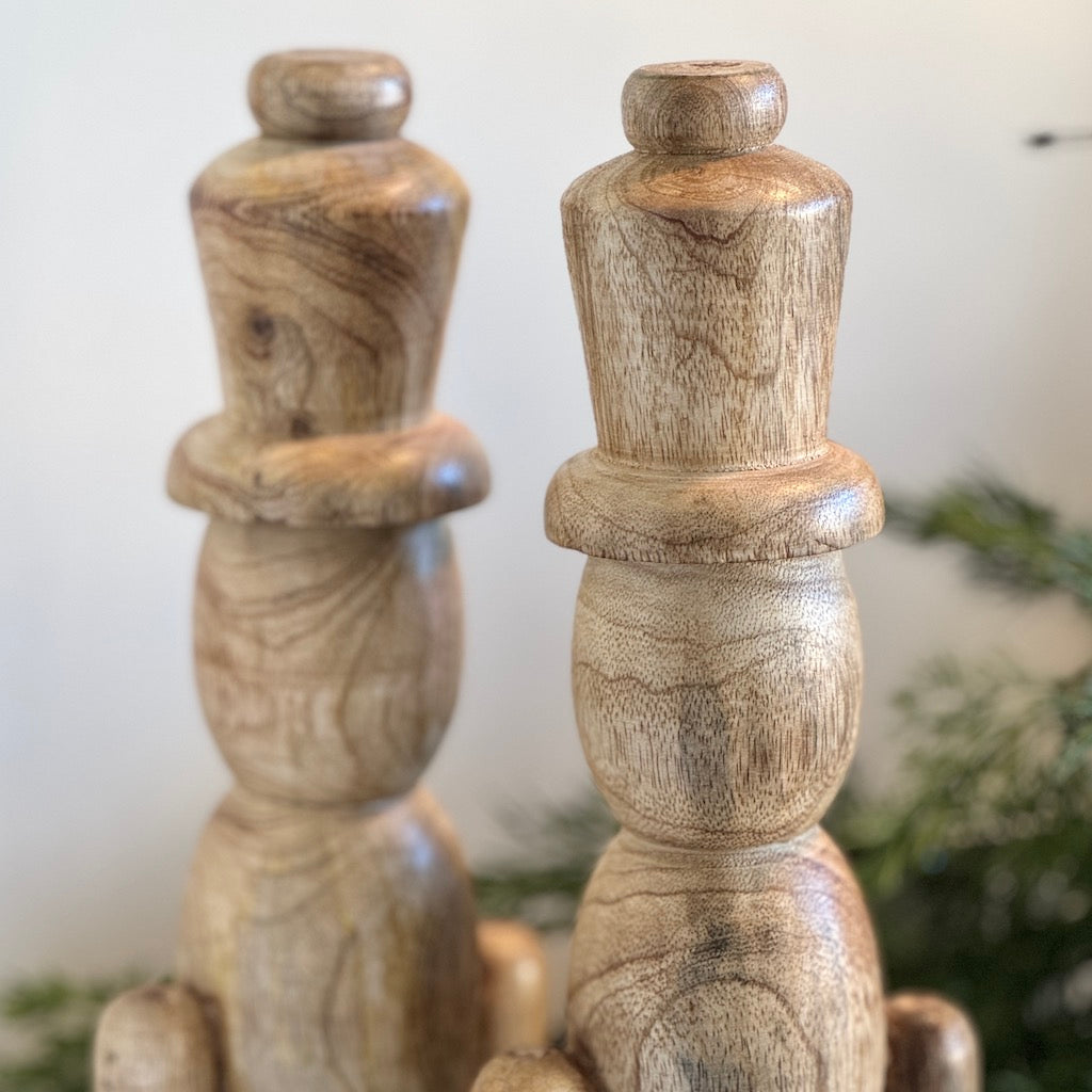 Natural Nutcracker Decoration