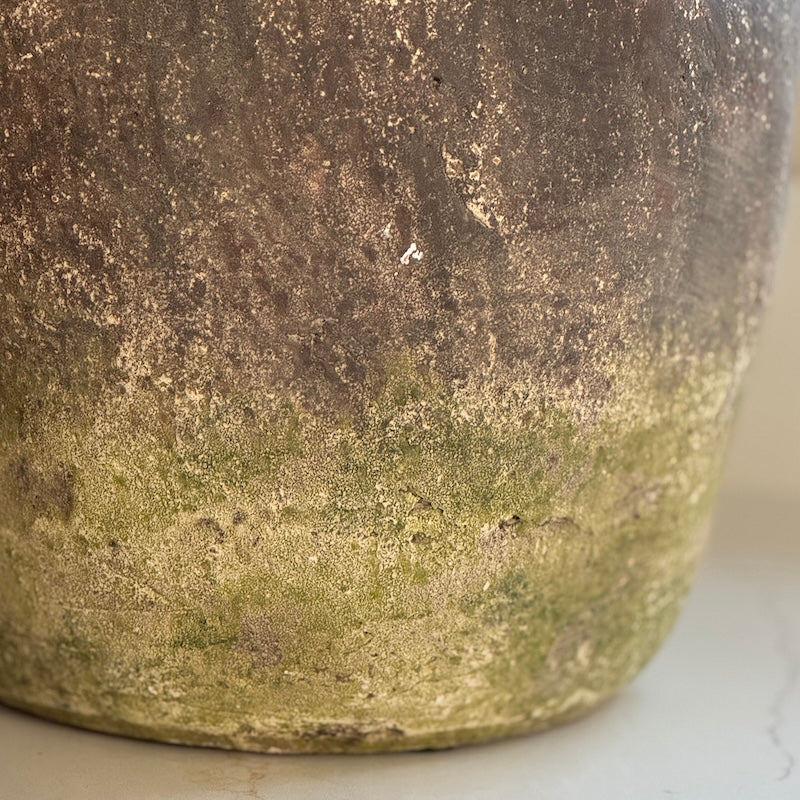 Aged Effect Terracotta Pot