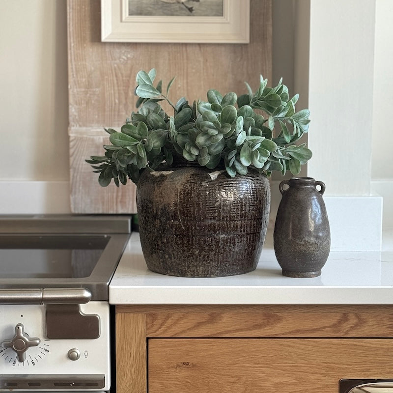 Raine Havana Stoneware Vase
