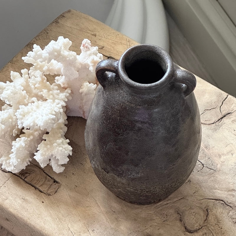 Raine Havana Stoneware Vase