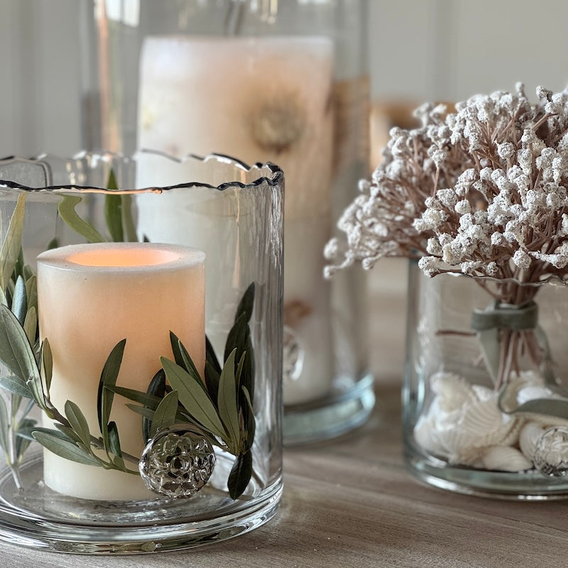 Robust Glass Cylinder Votive