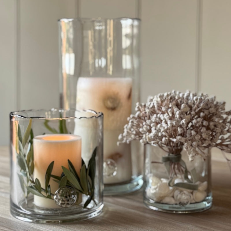 Robust Glass Cylinder Votive