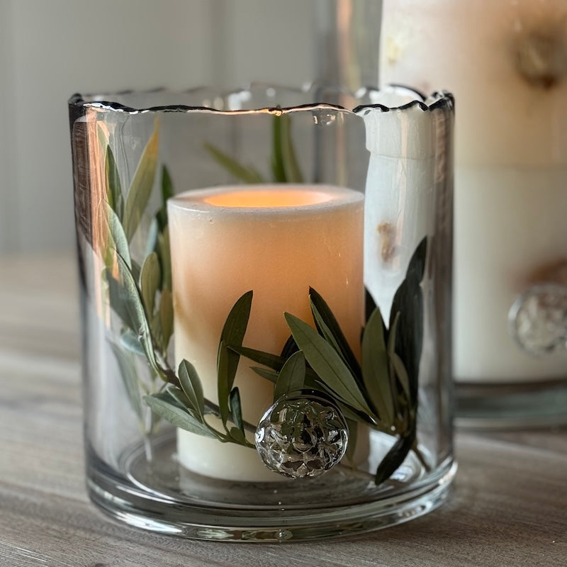 Robust Glass Cylinder Votive