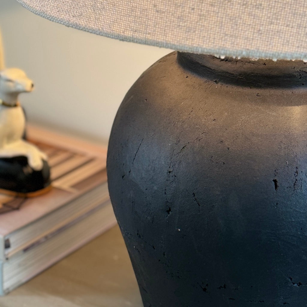 Matt Black Etna Table Lamp