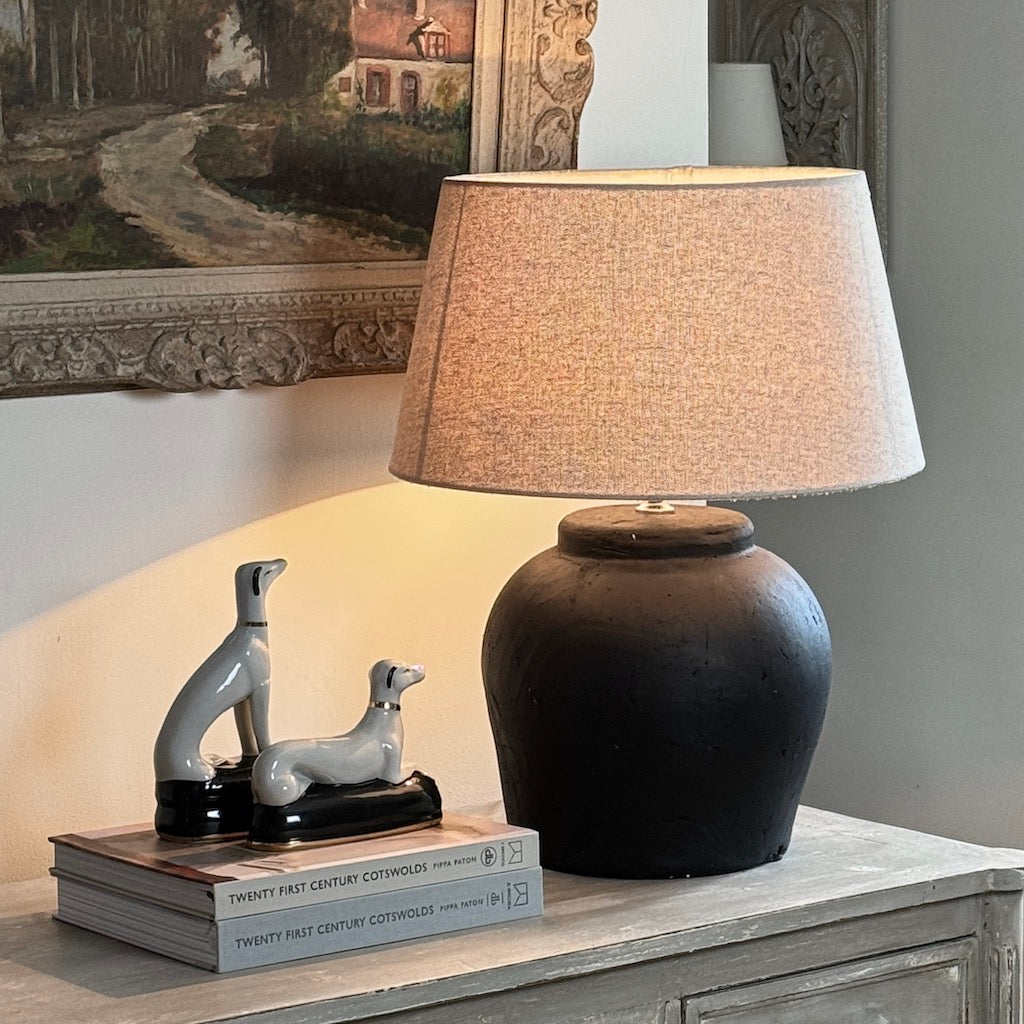 Matt Black Etna Table Lamp
