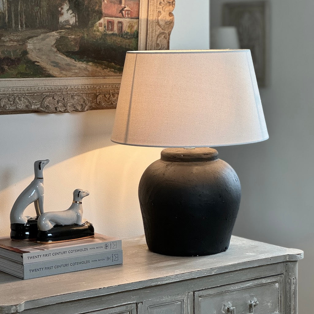 Matt Black Etna Table Lamp