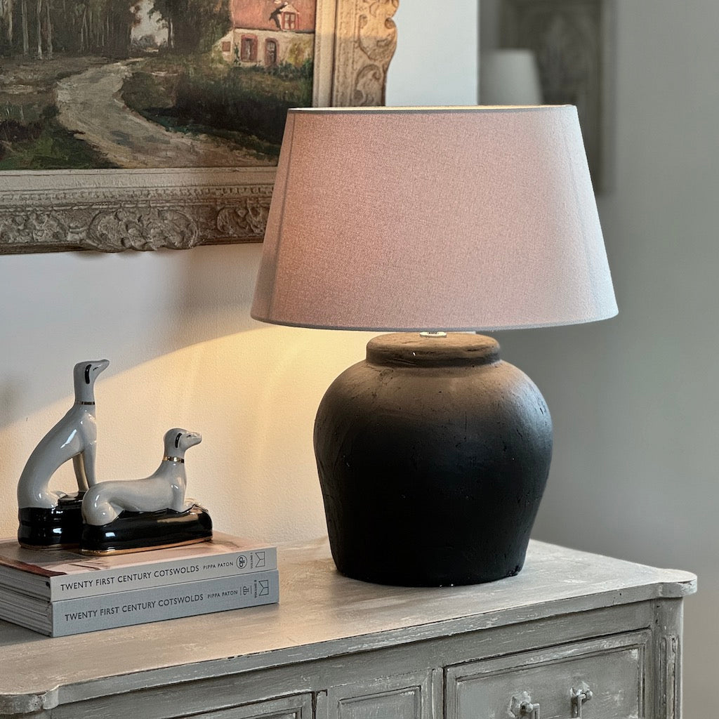 Matt Black Etna Table Lamp