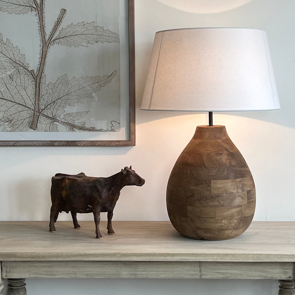 Wooden Bottle Table Lamp Jackson