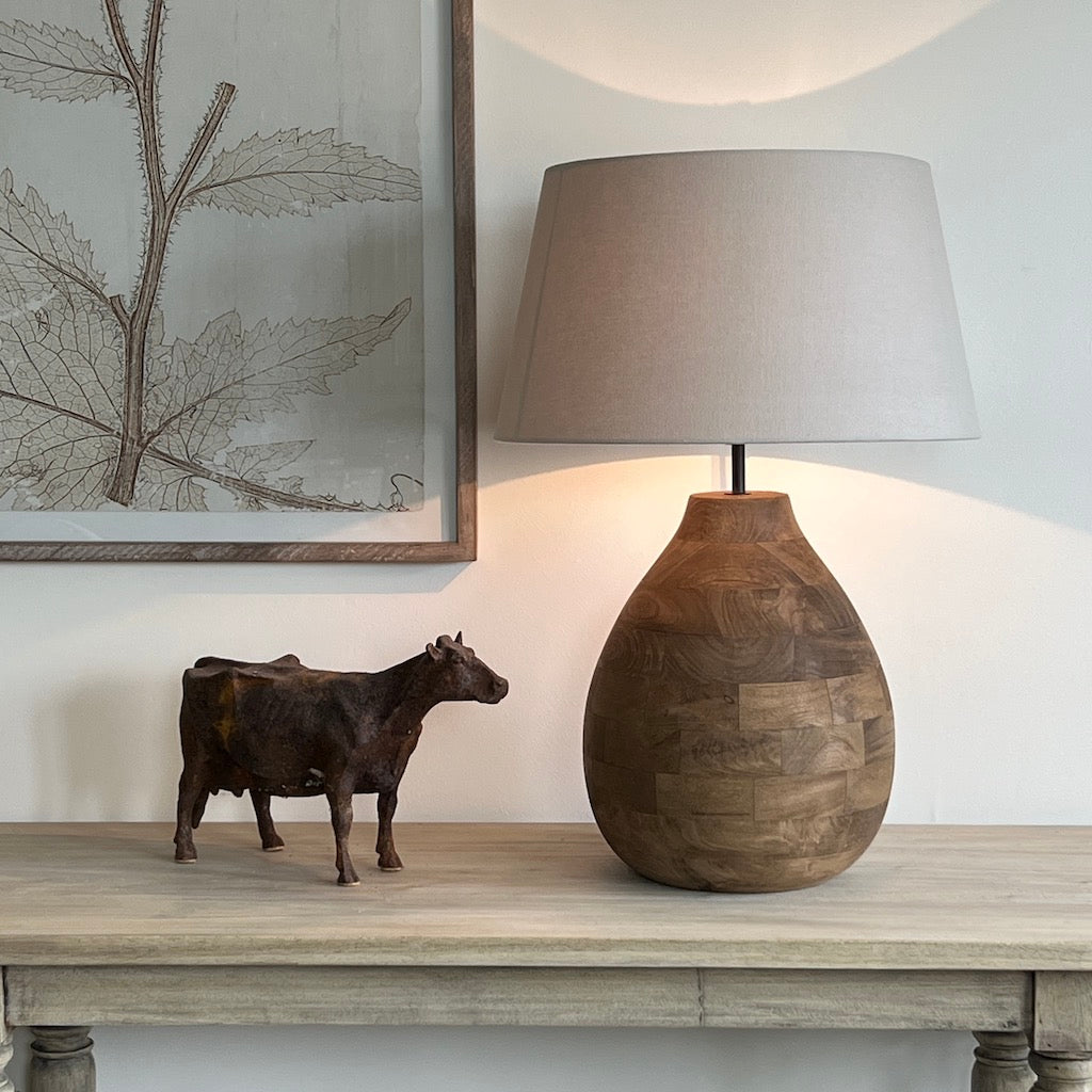 Wooden Bottle Table Lamp Jackson