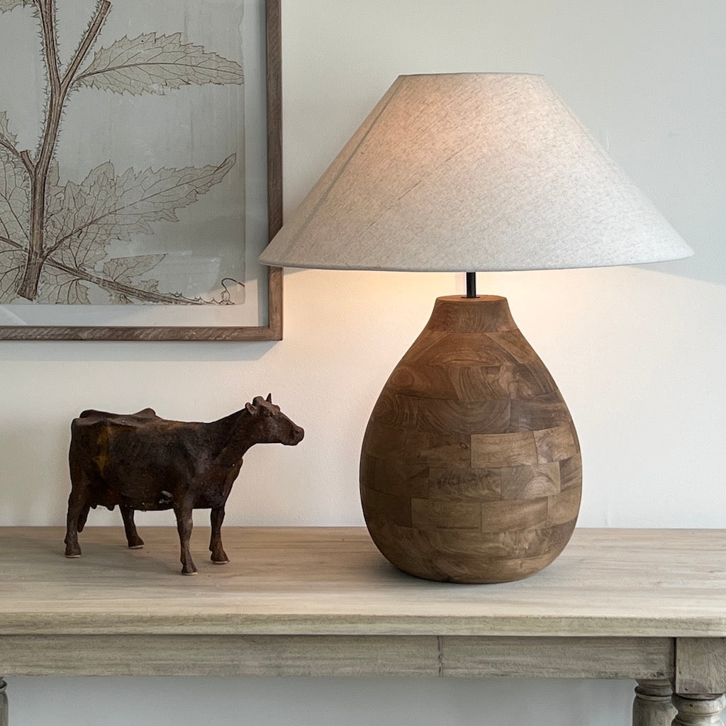 Wooden Bottle Table Lamp Jackson