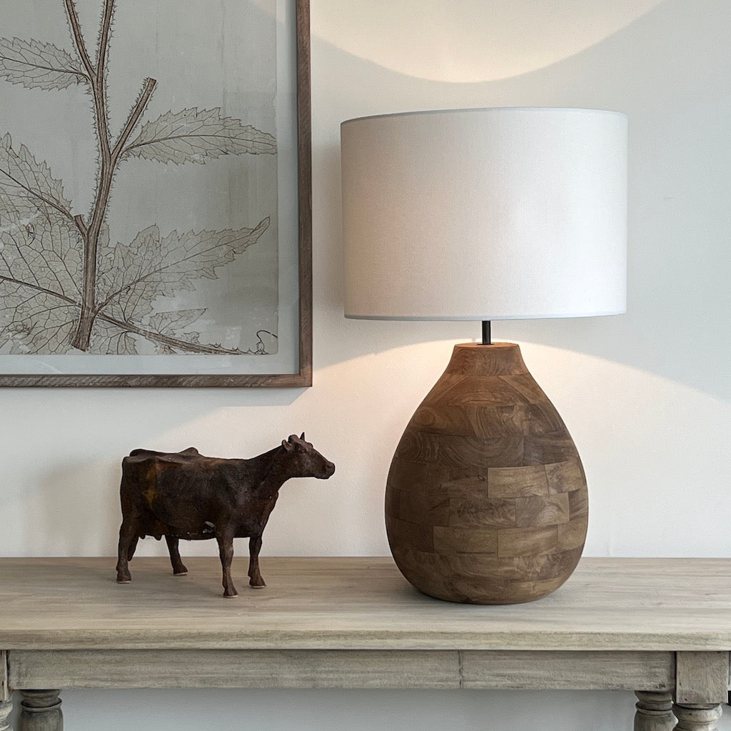 Wooden Bottle Table Lamp Jackson