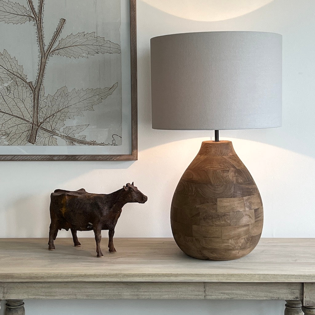 Wooden Bottle Table Lamp Jackson