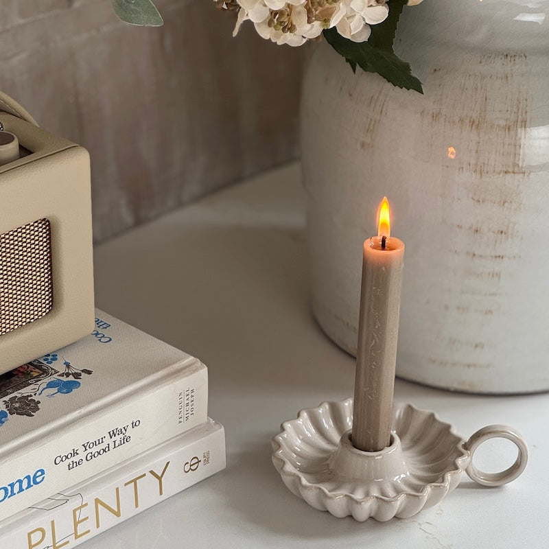 Rhylan Ceramic Stoneware Candle Holder
