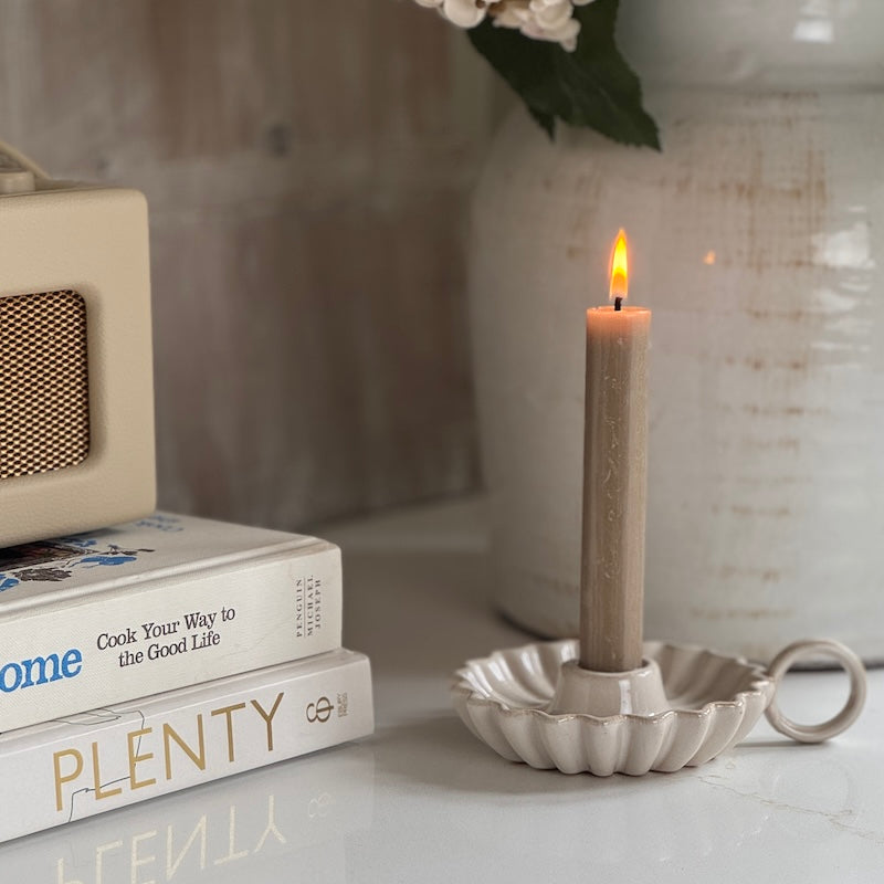 Rhylan Ceramic Stoneware Candle Holder