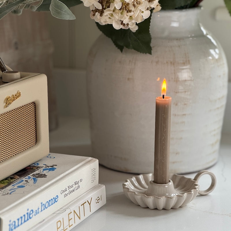 Rhylan Ceramic Stoneware Candle Holder