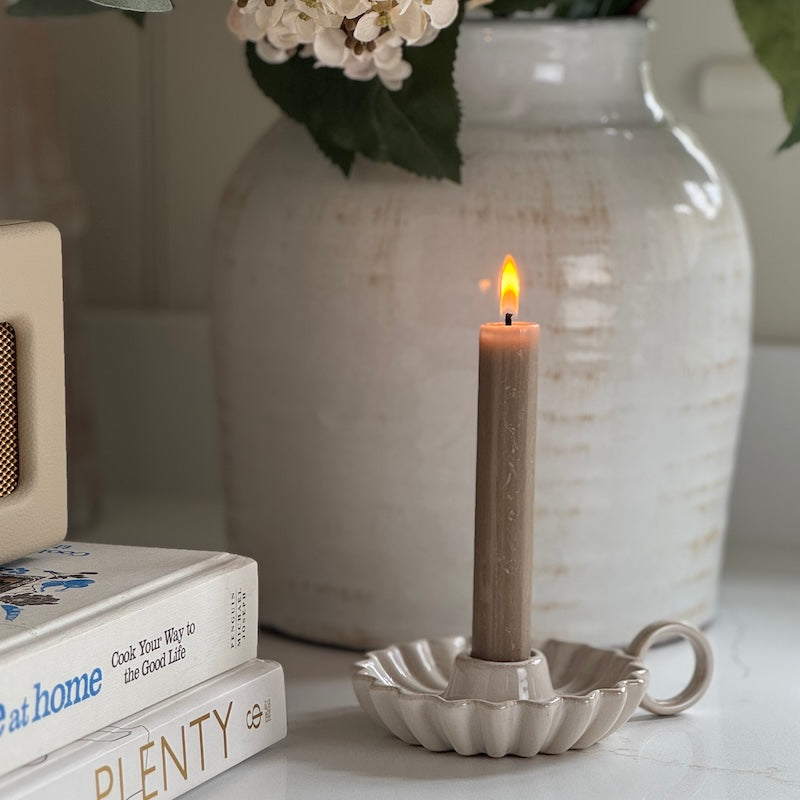 Rhylan Ceramic Stoneware Candle Holder