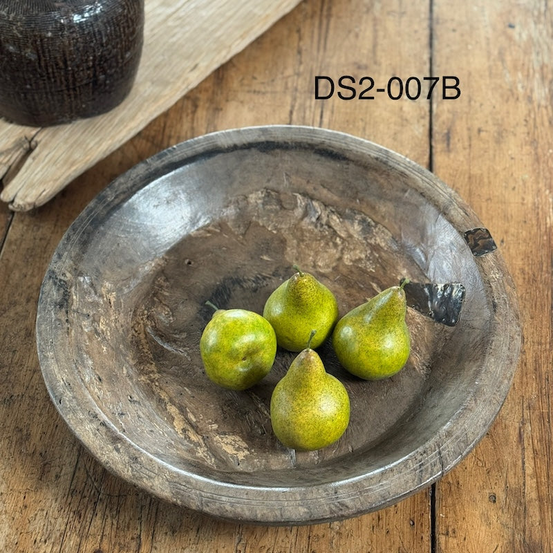 Vintage Wooden Parat Bowl