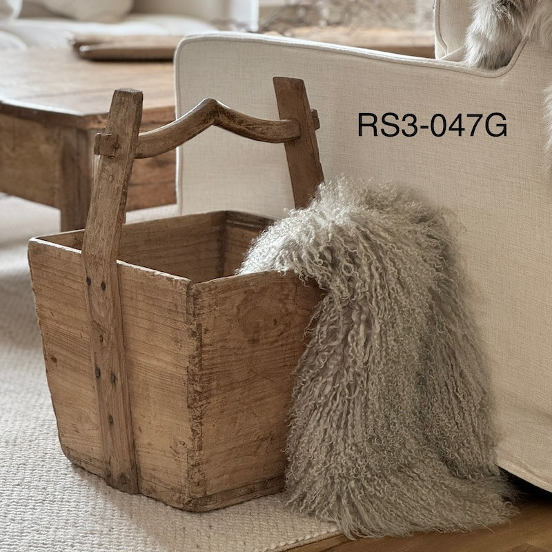 Original Vintage Chinese Rice Carrier