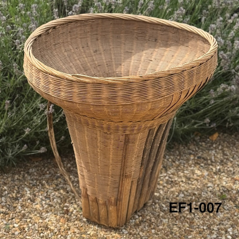 Vintage Tea Picker Basket