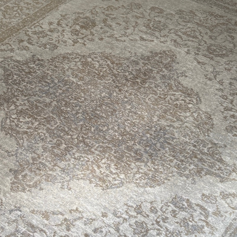 Woven Stone Sand Patterned Smooth Rug