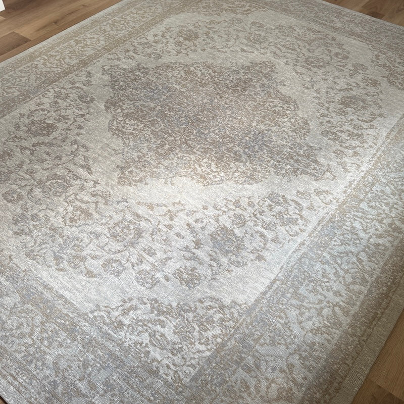 Woven Stone Sand Patterned Smooth Rug