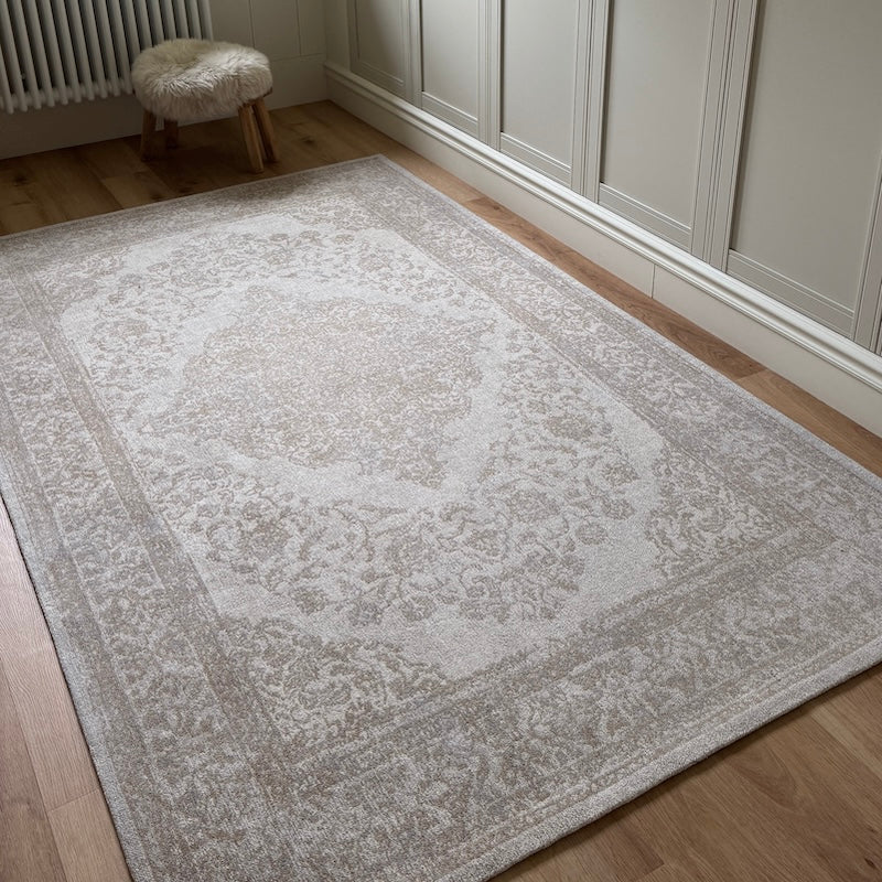 Woven Stone Sand Patterned Smooth Rug