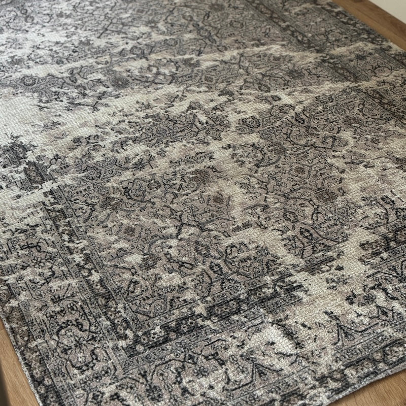 Vintage Style Faded Lightweight Rug
