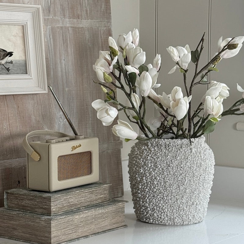 White Barnacle Vase