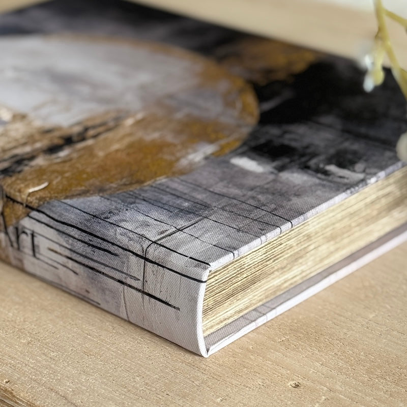 Modern Art Moon Book Box
