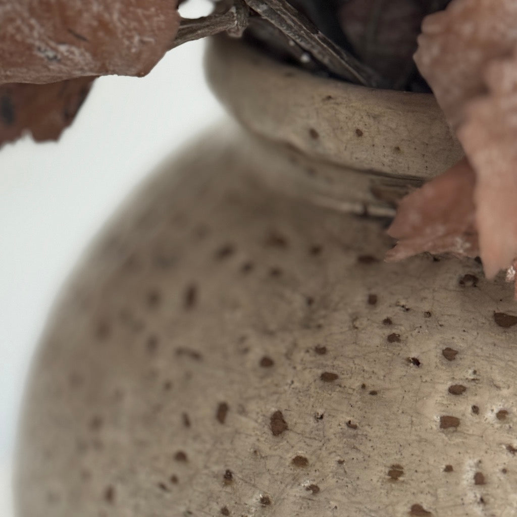 Haybrock Handmade Pottery Jar Vase