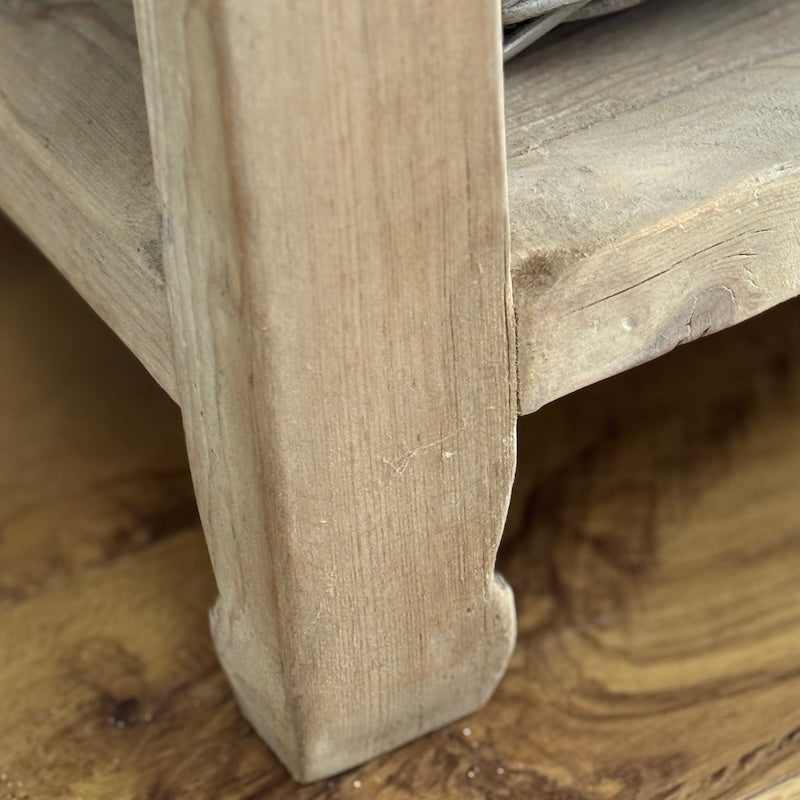 Savona 3 Drawer Reclaimed Wood Console Table