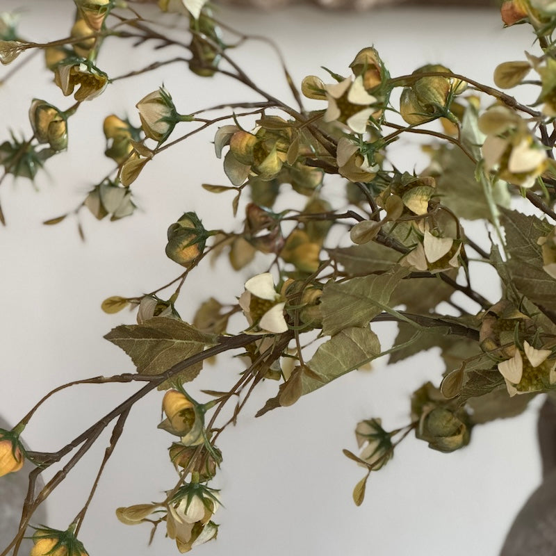 Faux Rich Autumn Geum Spray