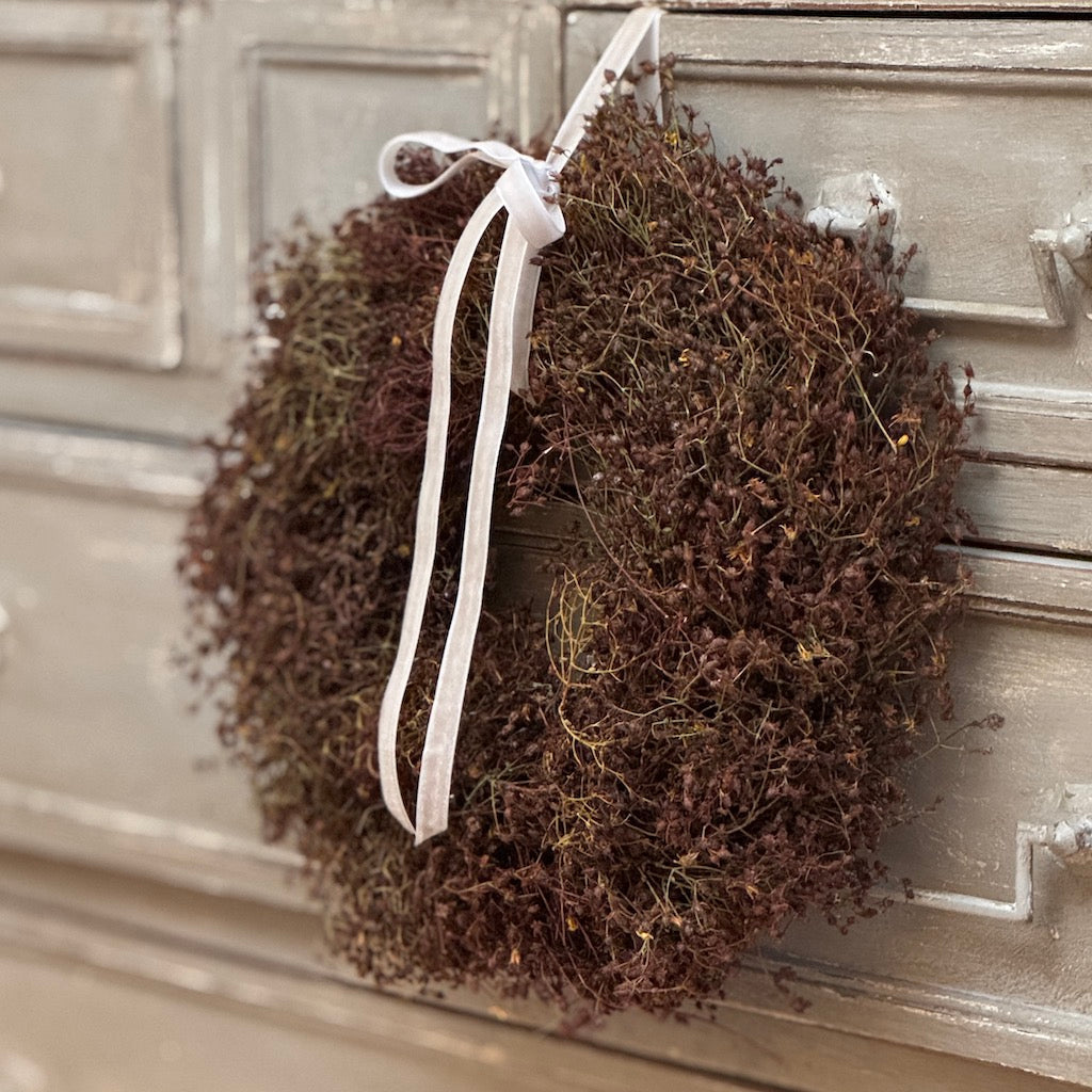 Russet Preserved Wreath