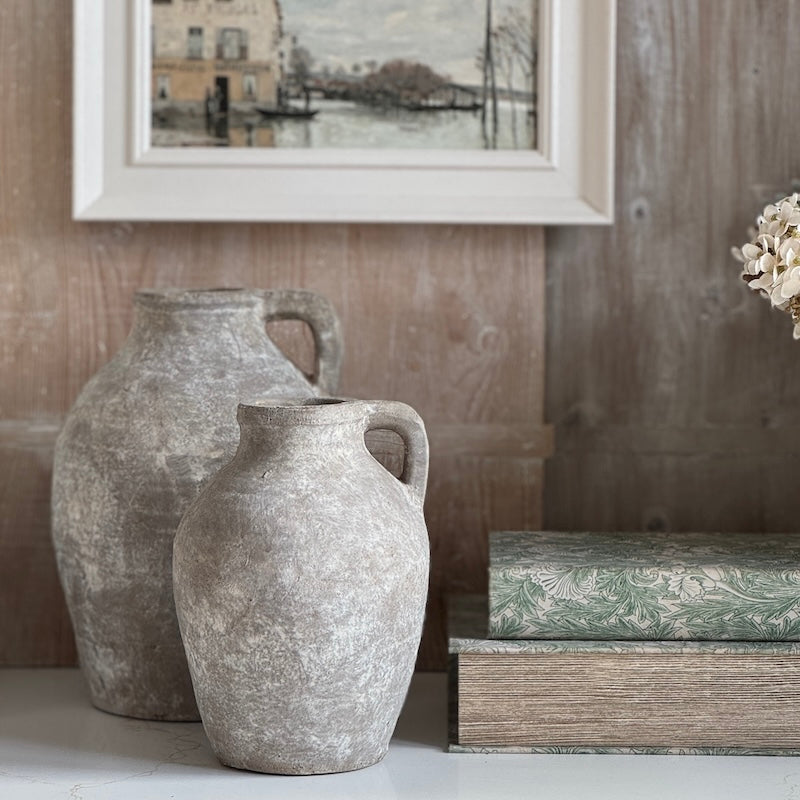 Abrinas Pale Wash Stone Handle Jug
