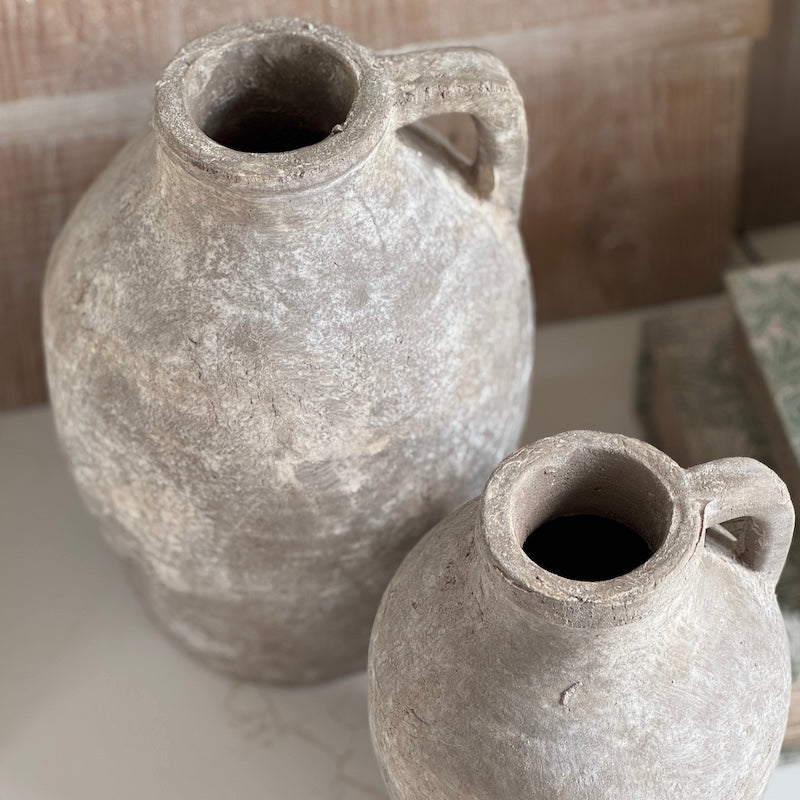 Abrinas Pale Wash Stone Handle Jug