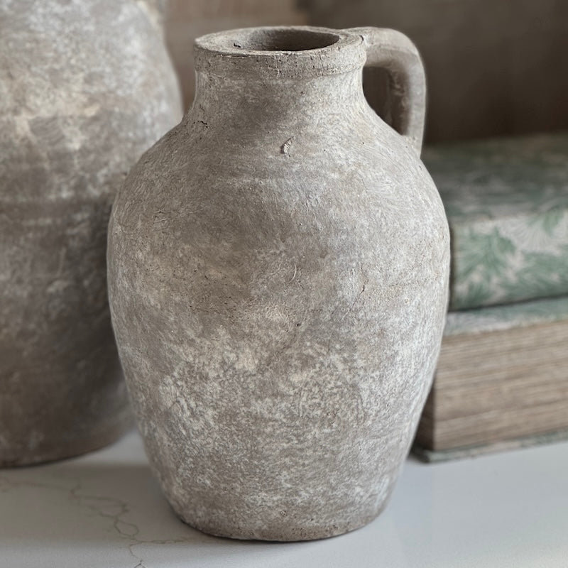 Abrinas Pale Wash Stone Handle Jug