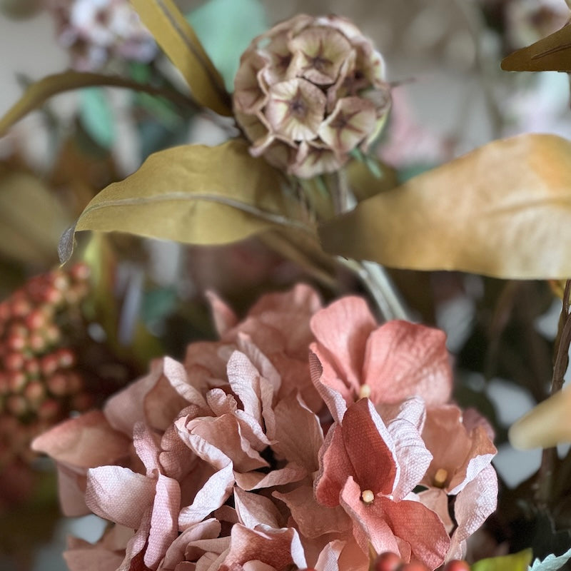 Faux Blush of Autumn Arrangement