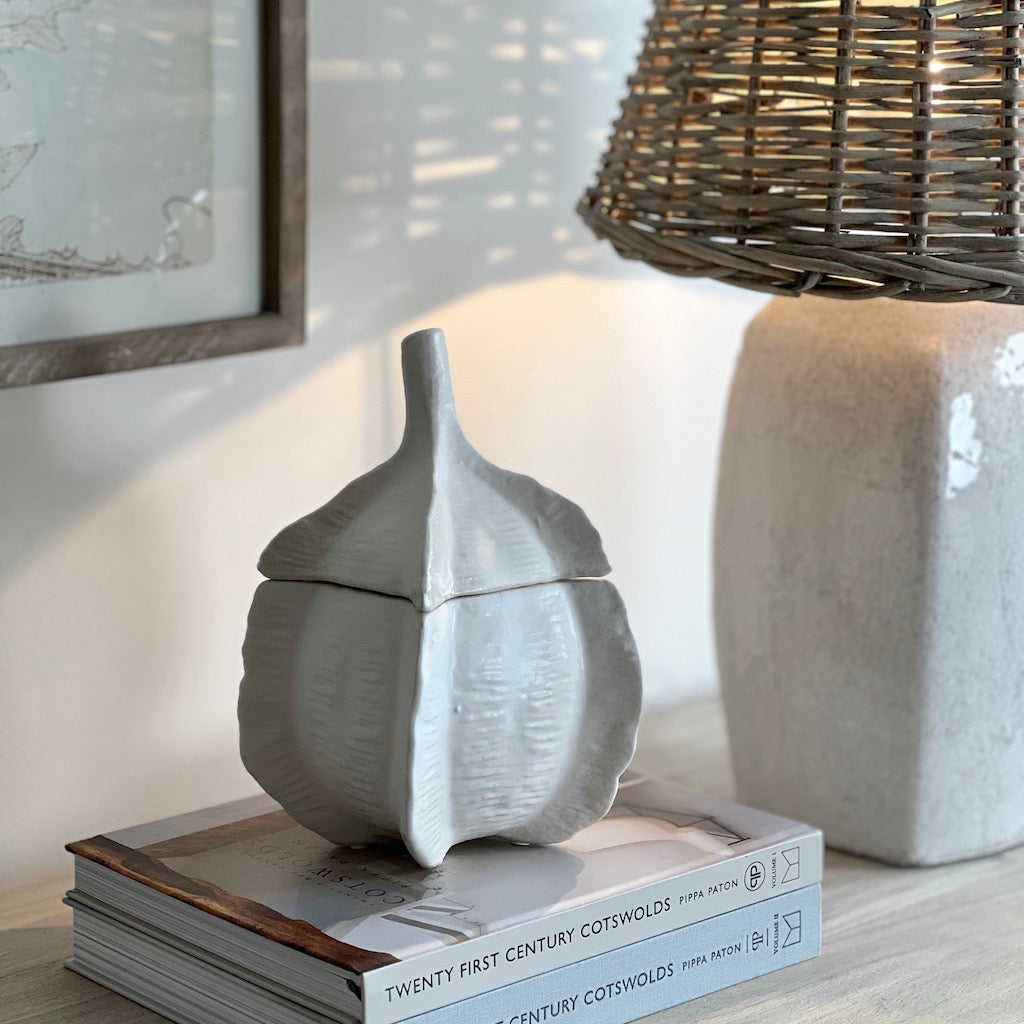 Pomelo Ceramic Decorative Jar - SECOND (Discount Applied)