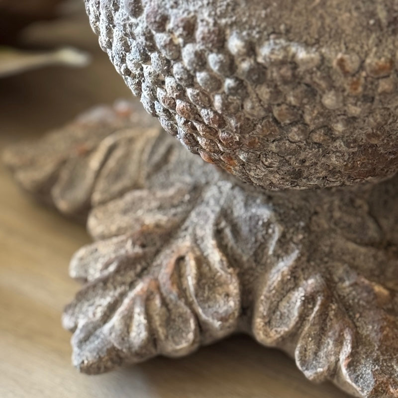 Rustic Stone Effect Pinecone and Artichoke Collective