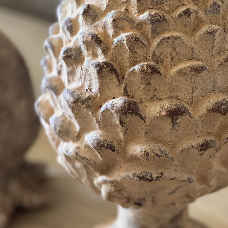 Rustic Stone Effect Pinecone and Artichoke Collective