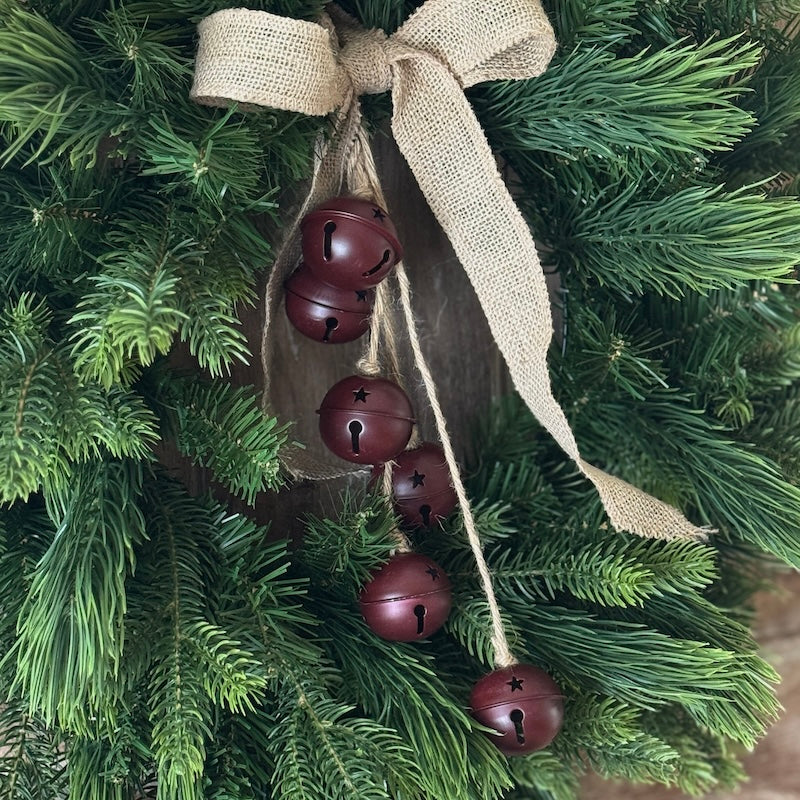 Mulberry Metal Bell Garland - 50cm