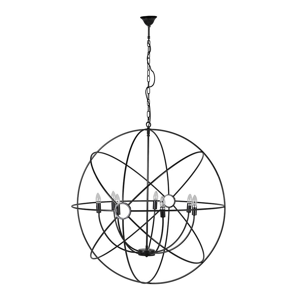 Large Orb Sphere Chandelier
