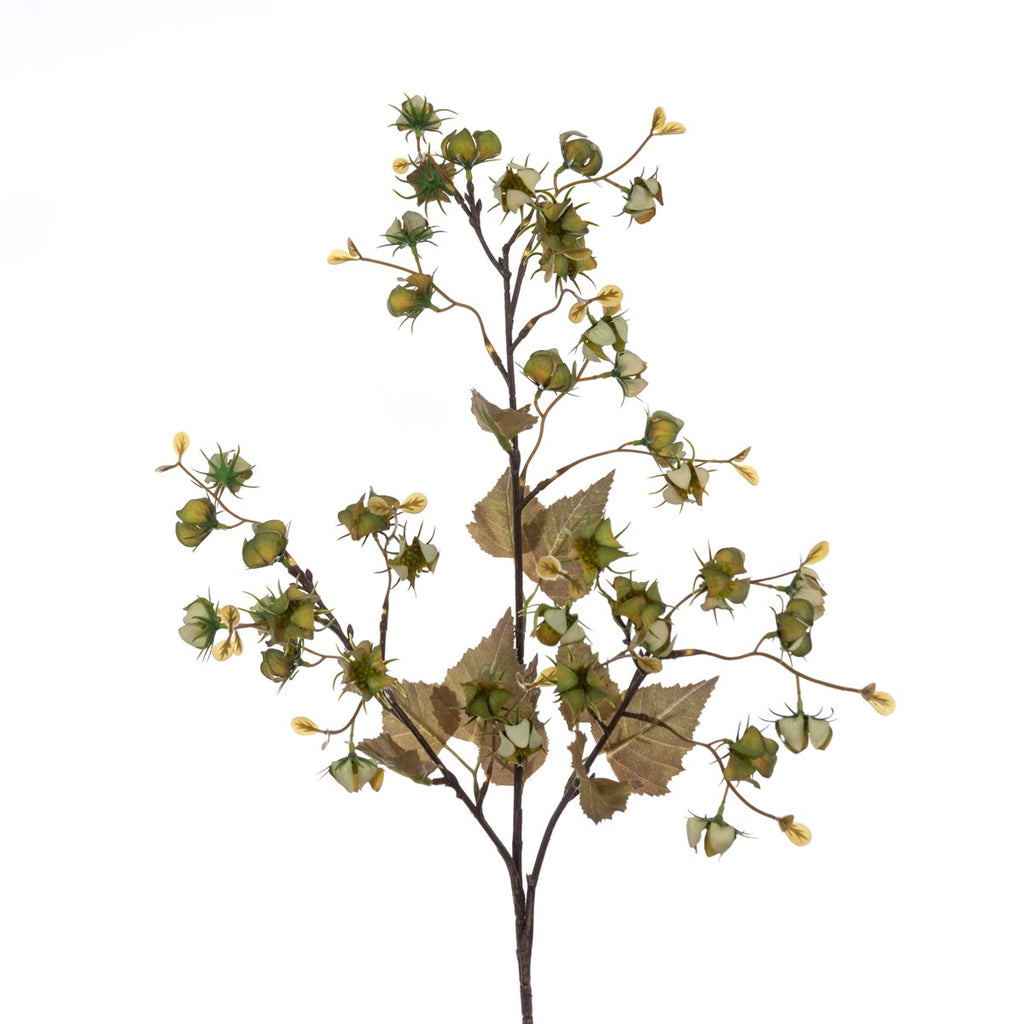 Faux Rich Autumn Geum Spray