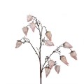Faux Chinese Lantern Spray | Light Pink