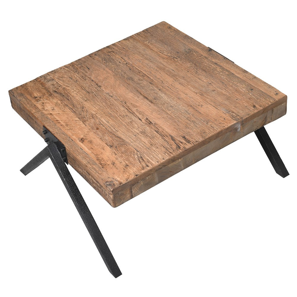 Nest of 2 Reclaimed Oak 3 Coffee Tables