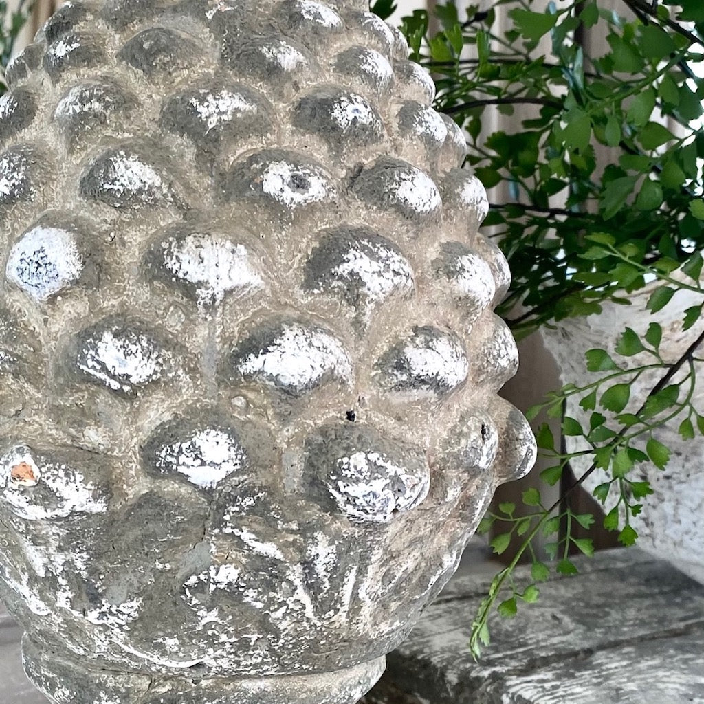 Stone Artichoke Decor