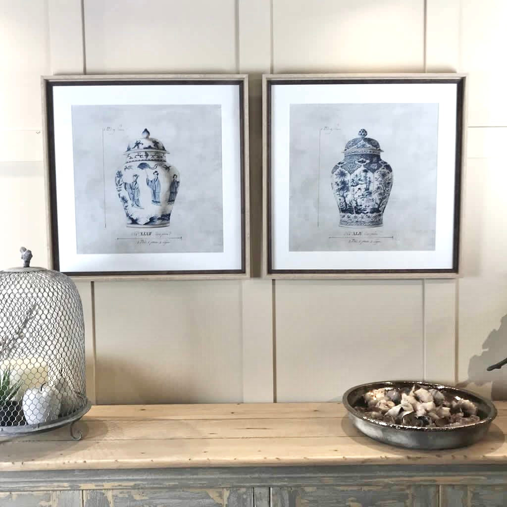 Ella Urn | Framed Prints | Set of Two