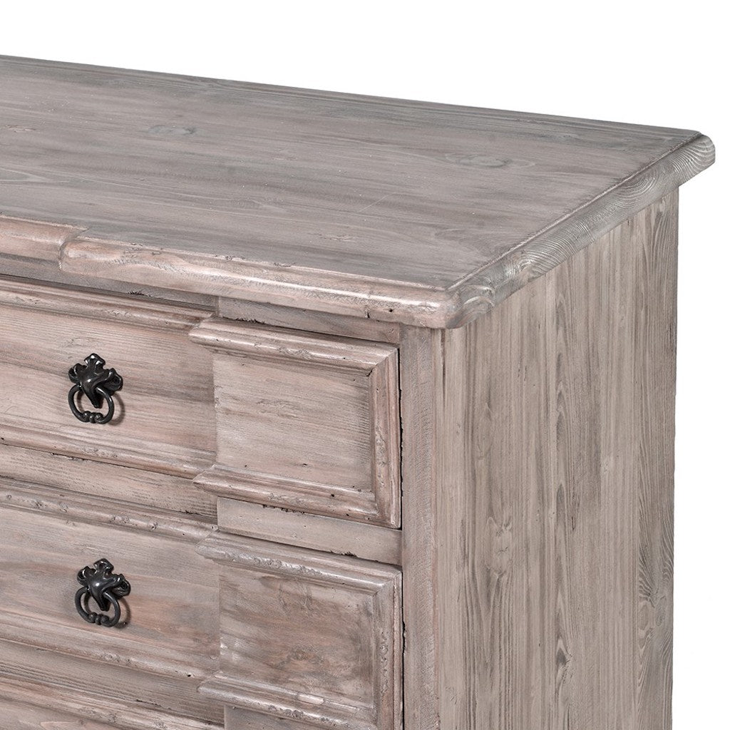 Breakfront 4 Drawer Chest of Drawers